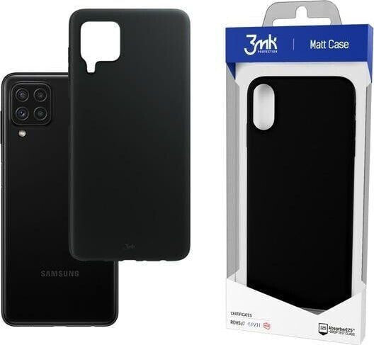 Чехол матовый 3MK для Samsung A225 A22 4G черный