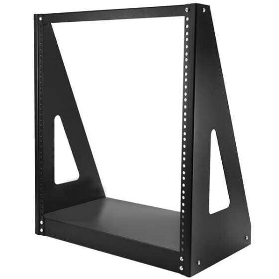 StarTech.com Heavy Duty 2-Post Rack - 12U - Freestanding rack - 12U - 160 kg - 6.9 kg - Black