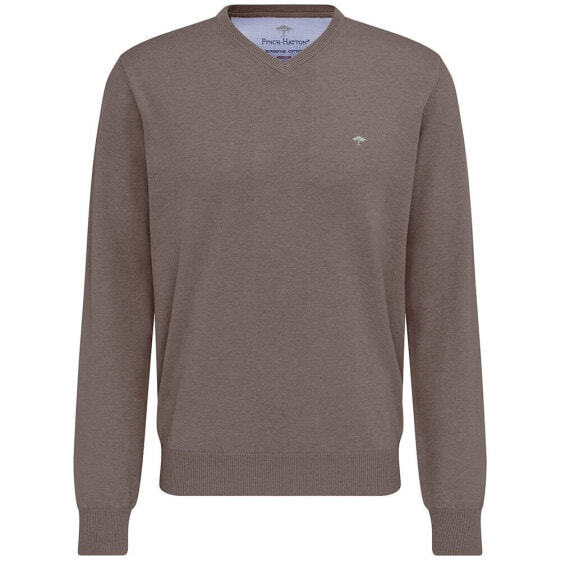 FYNCH HATTON SFPK211 V Neck Sweater