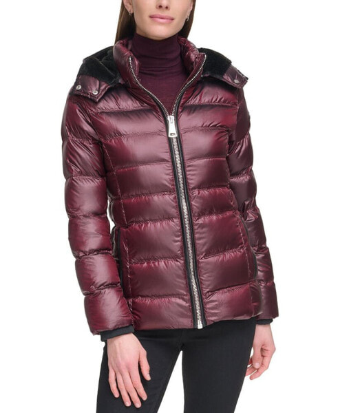 Women's Shine Hooded Down Puffer Coat