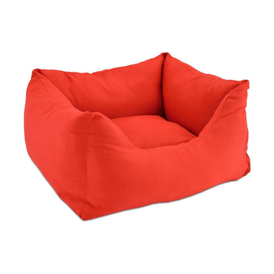 Кровать для домашних животных NAYECO Nayeco Красный/Разноцветный 59 x 59 x 50 cm/59 x 50 x 20 cm Акрил