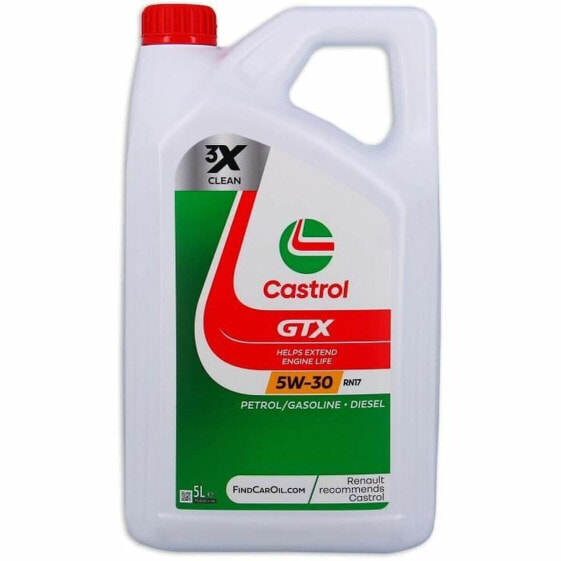 Моторное масло Castrol GTX Заправка Diesel 5W30 5 L