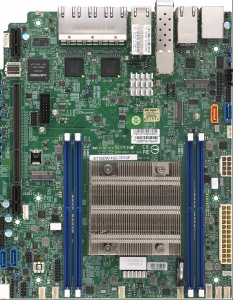 Supermicro MBD-X11SDW-12C-TP13F - Intel - FCBGA2518 - Intel® Xeon® - DDR4-SDRAM - 512 GB - 1.2 V
