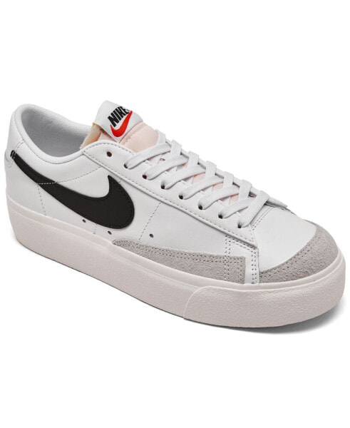 Women's Blazer Low Platform Casual Sneakers from Finish Line