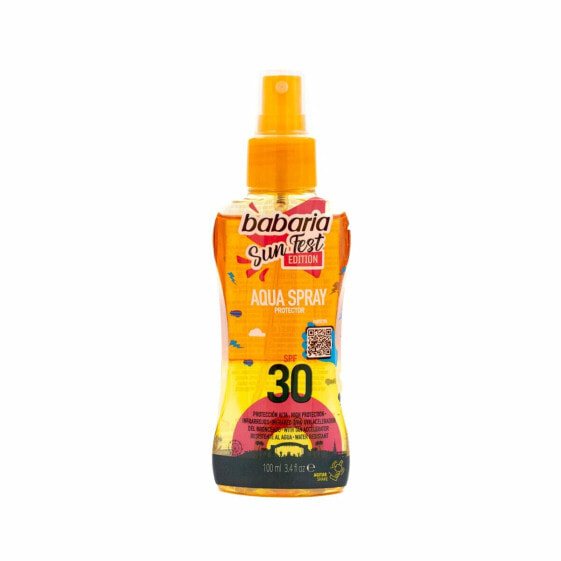 Защитный спрей от солнца Babaria Sun Fest Spf 30 100 ml Вода Лимитированная серия