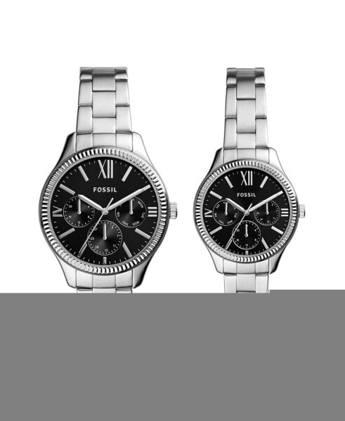 Часы Fossil his and Her Stainless Steel Watch