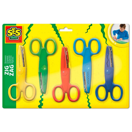 SES Manualidades Pack 5 Scissors Special Cuts