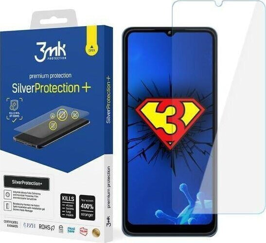 3MK 3MK Silver Protect+ T-Mobile T Phone 5G / Revvl 6 5G Folia Antymikrobowa montowana na mokro