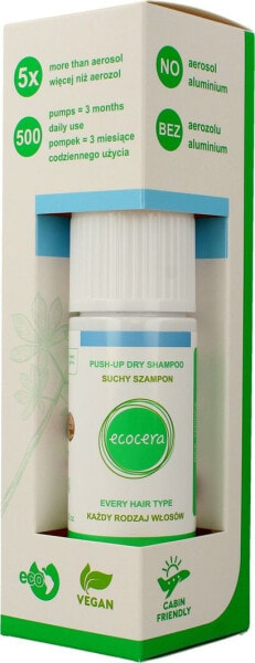 Ecocera Suchy szampon do włosów każdego rodzaju 15g