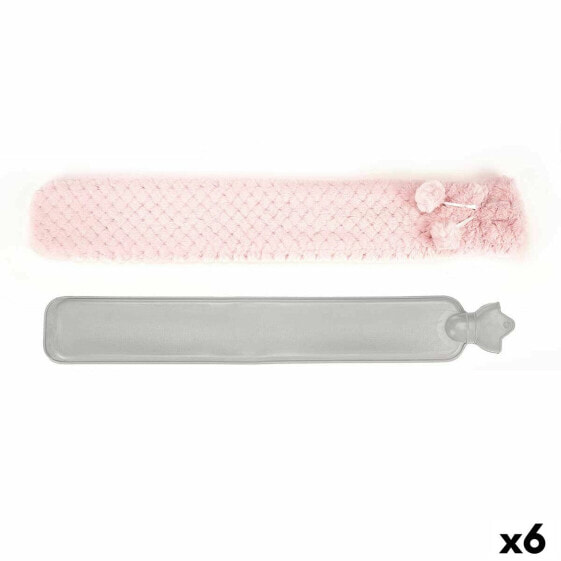 Грелка Gift Decor розовая пластиковая 2 л (6 штук)