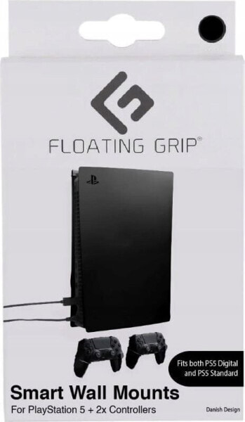 Nitho Floating Grip Wandhalterung PS5 2xController schwarz