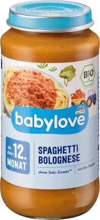 Menü Spaghetti Bolognese ab dem 12. Monat, 250 g