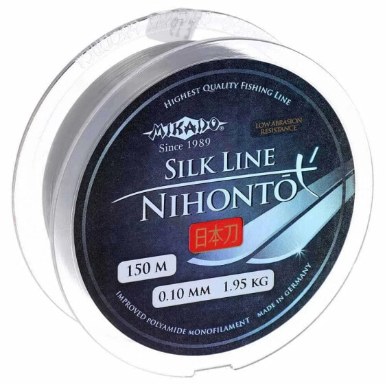 Монофильная леска для рыбалки Mikado Nihonto Silk 150 м