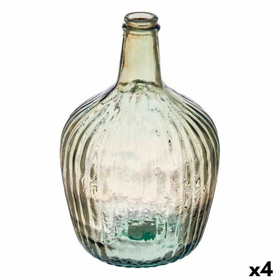 Декоративная бутылка Лучи Gift Decor 17 x 29 x 17 cm champagne (4 штуки)