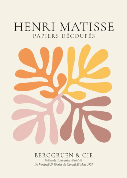 Poster Matisse découpés XIII