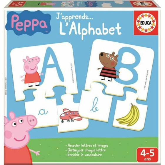 Образовательный набор Educa PEPPA PIG Abc (FR) Разноцветный (1 Предметы)