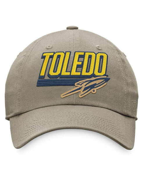 Men's Khaki Toledo Rockets Slice Adjustable Hat