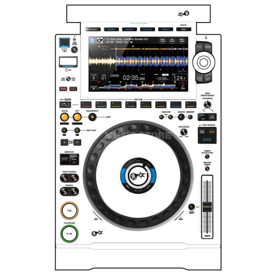 dj-skins Pioneer DJ - CDJ-3000 Skin - White aka Star Trooper