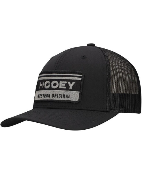 Men's Black Horizon Trucker Adjustable Hat