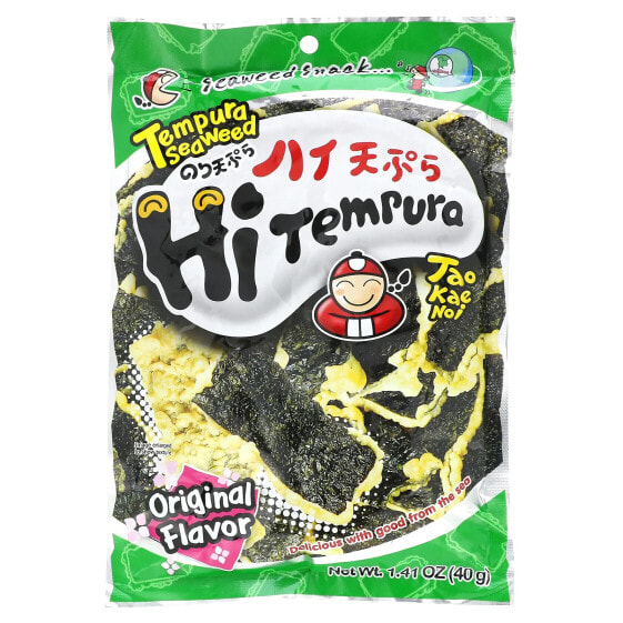 HiTempura Seaweed Snack, Original, 1.41 oz (40 g)