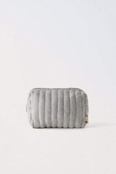 Cotton maternity toiletry bag