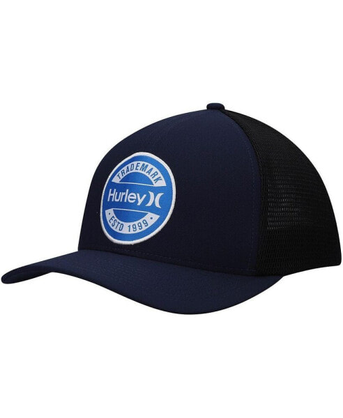 Men's Navy Charter Trucker Snapback Hat