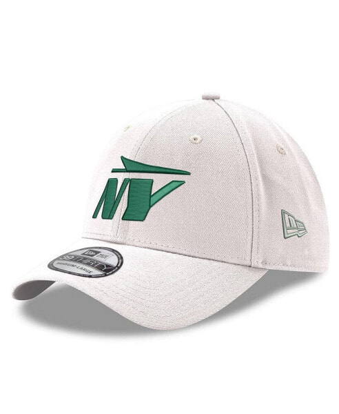 Men's White New York Jets Flight 39THIRTY Flex Hat