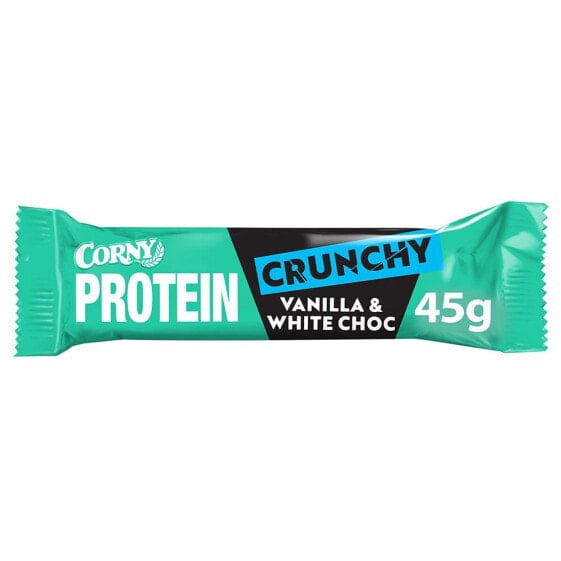 CORNY 45g crunchy vanilla bar with 30% protein