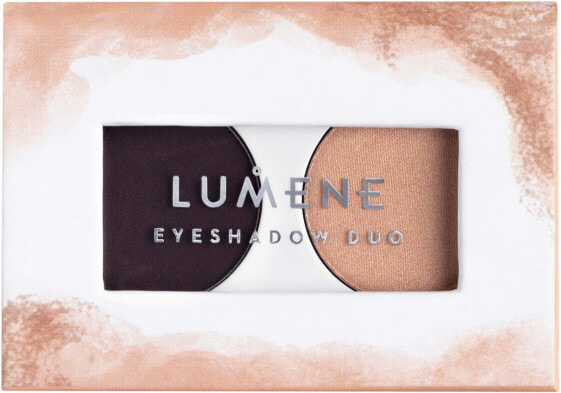 Lumene Bright Eyes Eyeshadow Duo Компактные тени для век