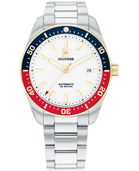 Часы Tommy Hilfiger Men's Silver-Tone Watch