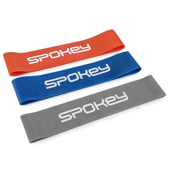 Силовая лента Spokey Power II легкая 208 см, 4,5 мм, латекс