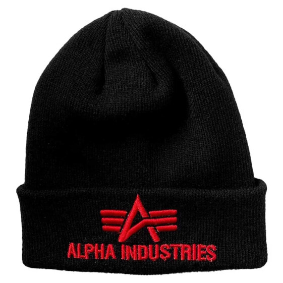 Шапка мужская Alpha Industries 3D