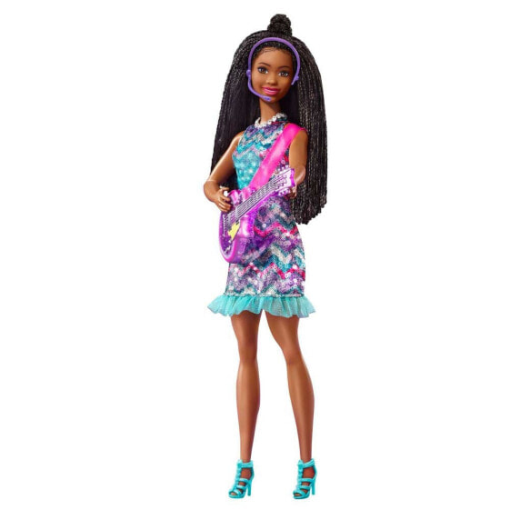 BARBIE Brooklyn African American With Toy Guitar And Music Accessories