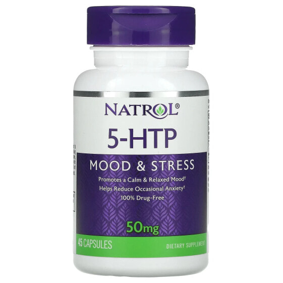 5-HTP, Mood & Stress, 50 mg, 45 Capsules