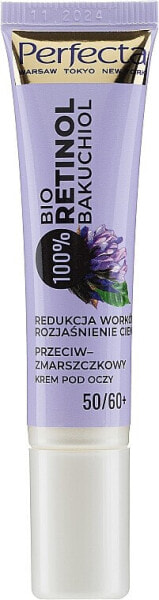 Regenerierende Anti-Falten Augencreme mit Retinol und Macadamiaöl 50/60+