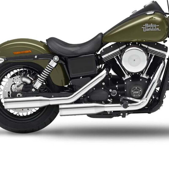 KESSTECH ESM2 2-2 Harley Davidson FXDB 1584 Dyna Street Bob Ref:090-2132-715 not homologated slip on muffler