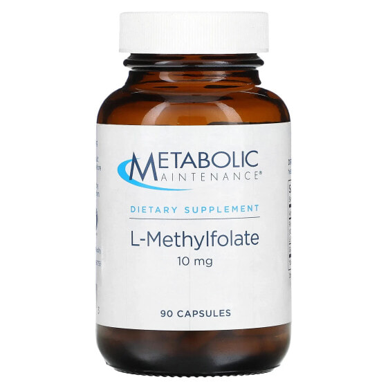 Витамины группы B Metabolic Maintenance L-Methylfolate, 10 мг, 90 капсул