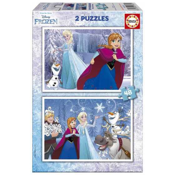 EDUCA BORRAS 2x48 Frozen Board Game