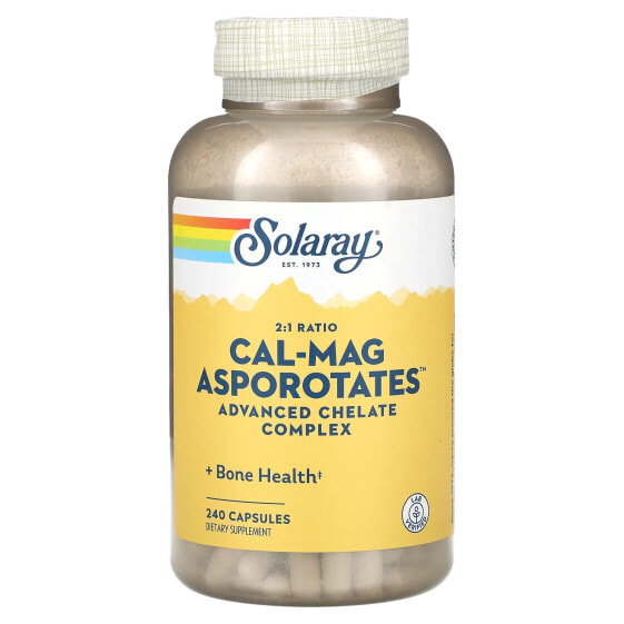 2:1 Ratio Cal-Mag Asporotates, 240 Capsules