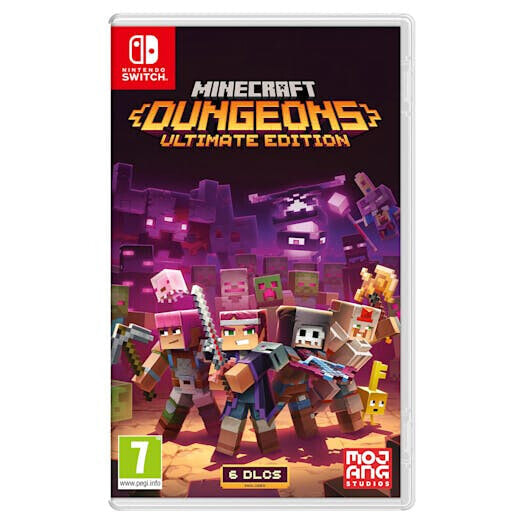 Игра для приставок Nintendo Minecraft Dungeons - Ultimate Edition - Nintendo Switch - Мультиплеер - E10+ (Для всех от 10 лет)