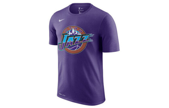 Футболка мужская Nike Dri-FIT NBA Utah Jazz короткий рукав дворецкий фиолетовый