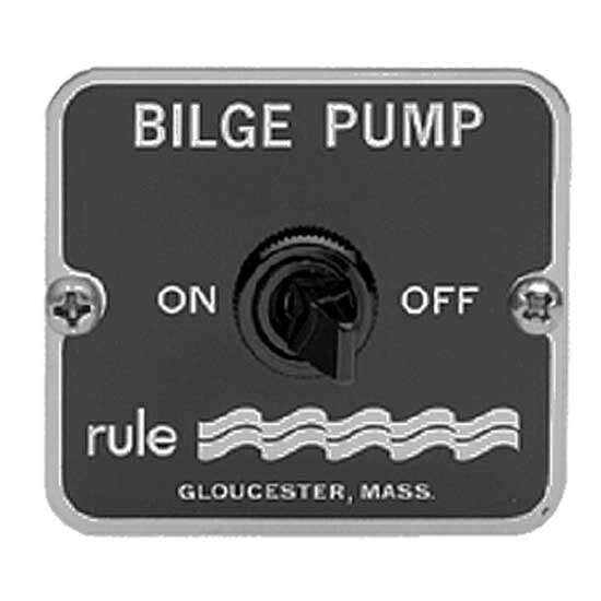 RULE PUMPS Panel Swuitch On/Off Switch