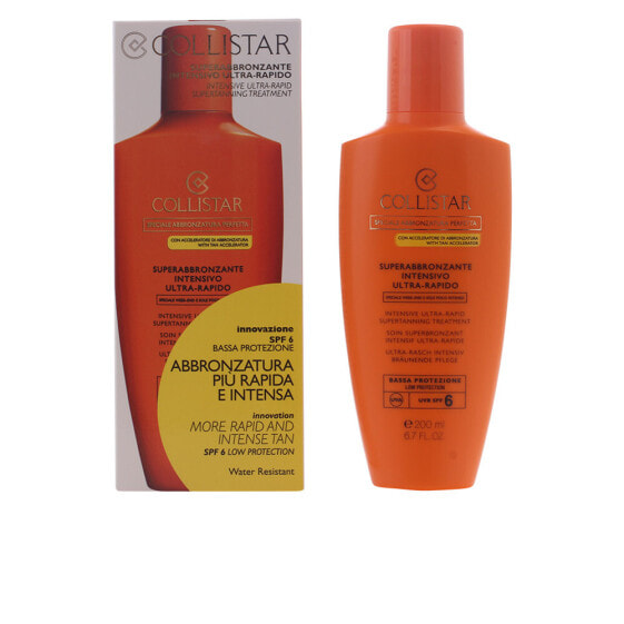 Collistar Perfect Tanning Intensive Tanning Treatment SPF6  Водостойкое средство для сверхбыстрого загара 200 мл