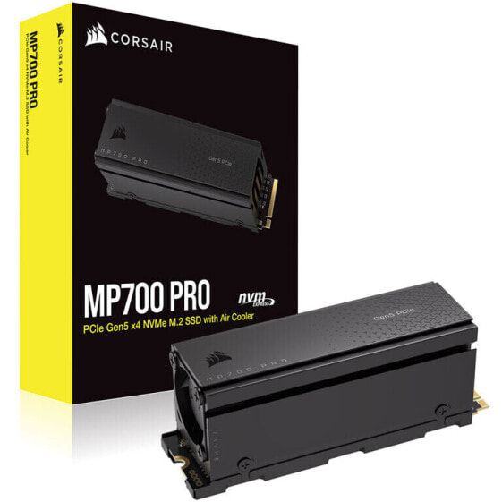 Corsair MP700 Pro NVMe SSD, PCIe 5.0 M.2 Typ 2280 - 1 TB mit Kühlkörper