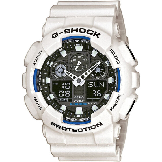 Часы мужские Casio G-Shock GA-100B-7AER Чёрные Ø 51 мм