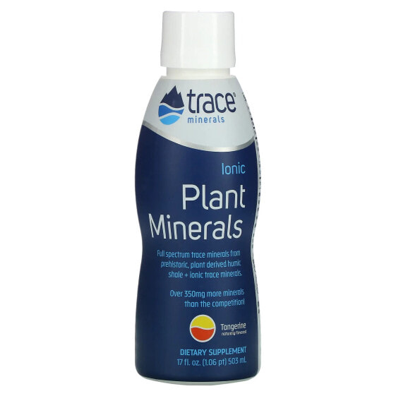 Trace Minerals ®, ионные минералы растительного происхождения, натуральный вкус мандарина, 503 мл (17 жидк. унций)