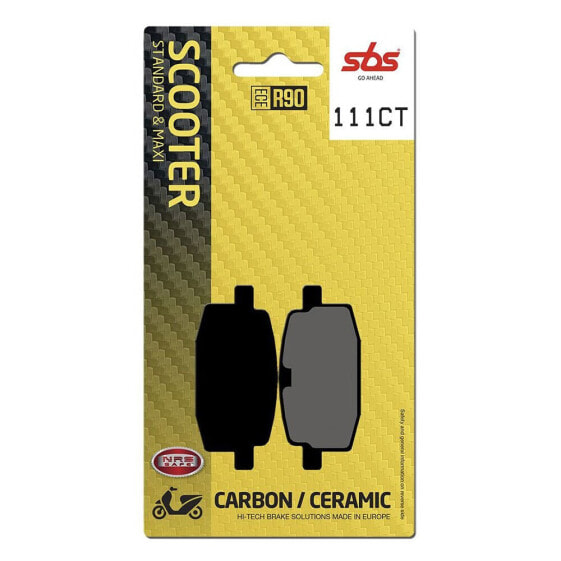 SBS Hi-Tech Street 111CT Carbon Ceramic Brake Pads