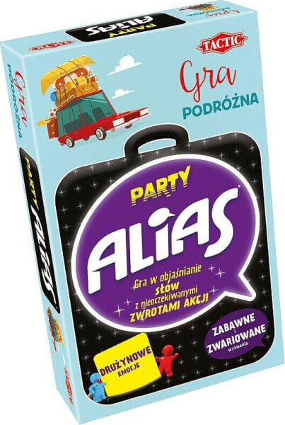 Tactic Gra planszowa Alias Party wersja podróżna