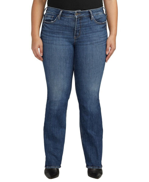 Джинсы женские Silver Jeans Co. модель Suki Mid Rise Slim Bootcut