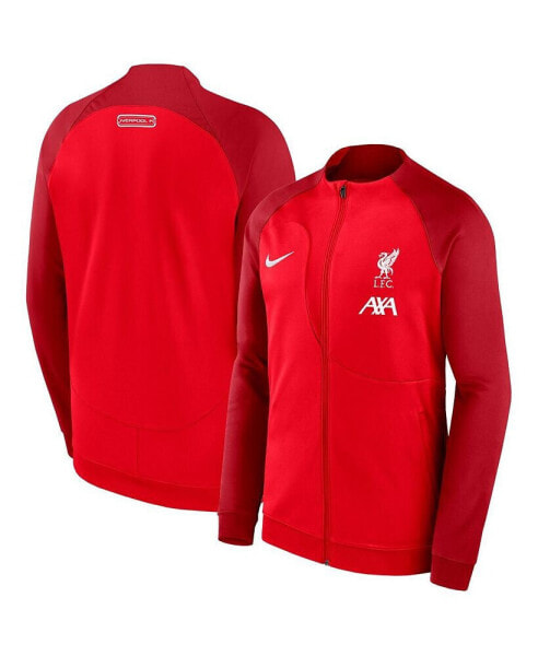 Big Boys Red Liverpool 2023/24 Academy Pro Anthem Raglan Performance Full-Zip Jacket